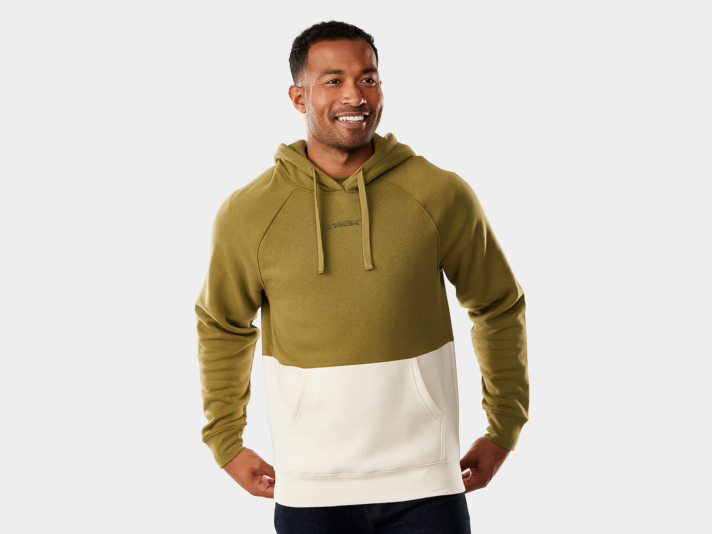 TREK Hoodie color block