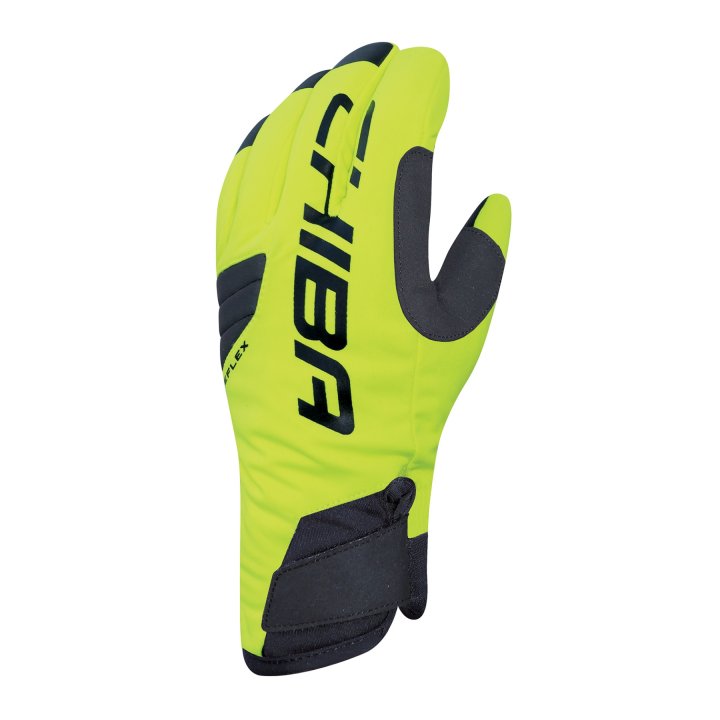 CHIBA Gants BioXCell Hiver Néon Jaune
