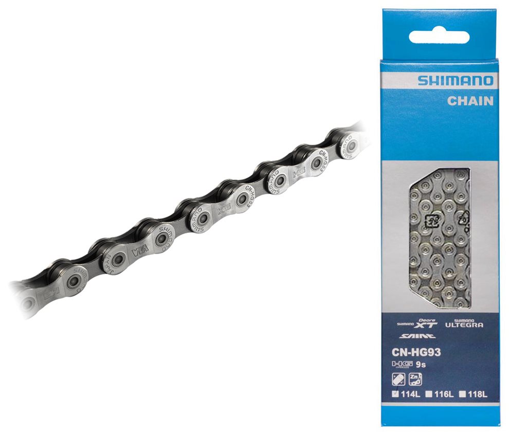Shimano Chaine 9v 114l HG93
