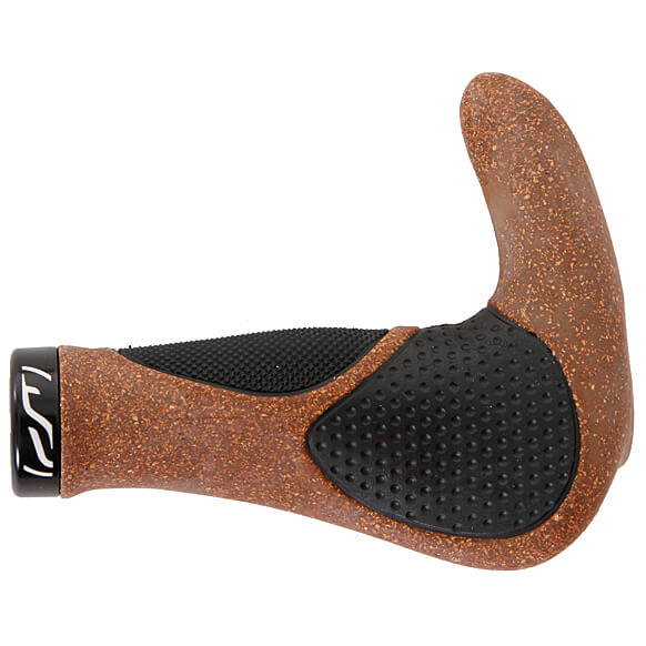 Puños Para Manillar Contec Tour Deluxe Pro Cork - 140 Mm, Ergonómicos, 3 Componentes