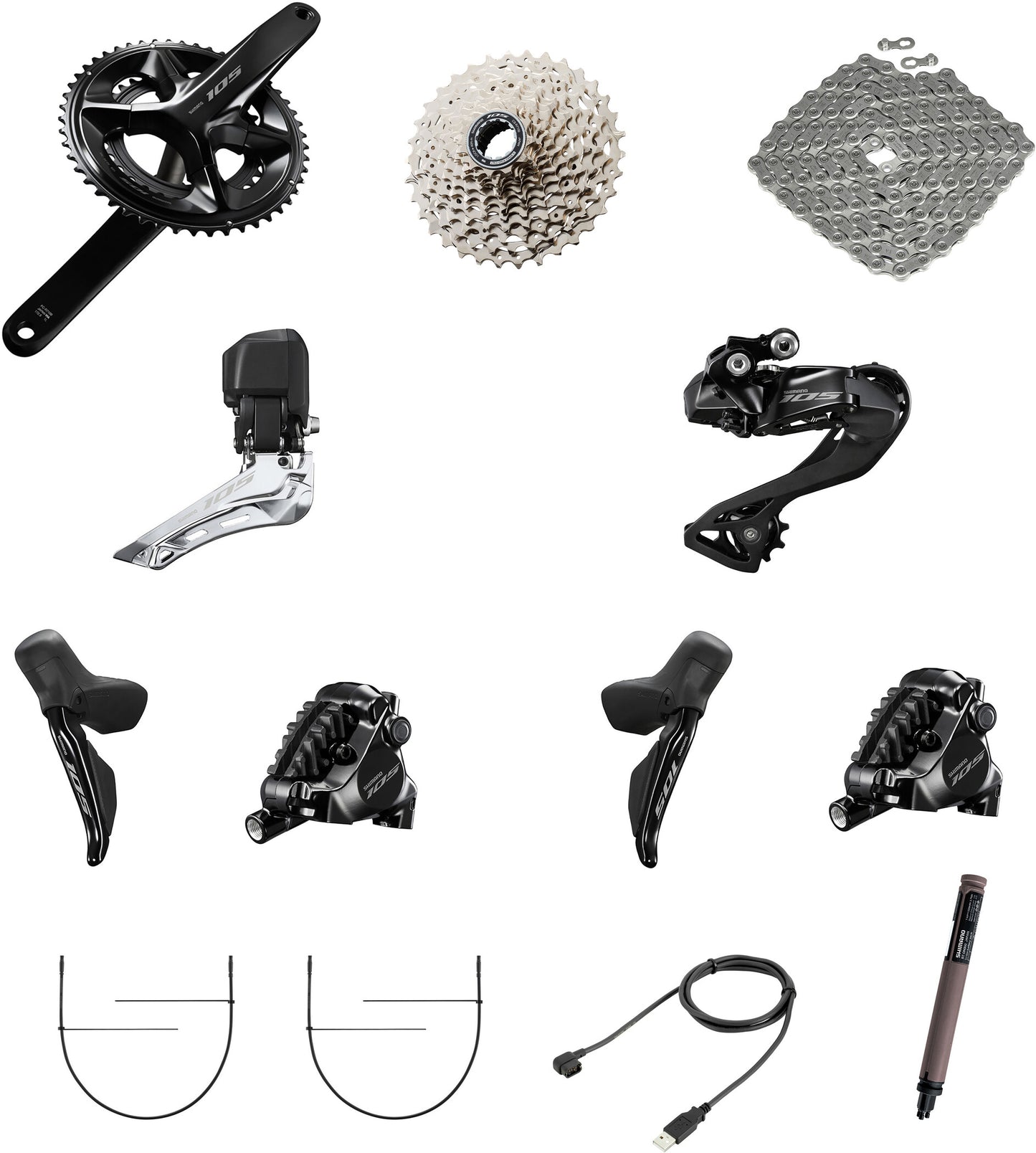 Shimano groupe complet 105 di2 r7100 12v